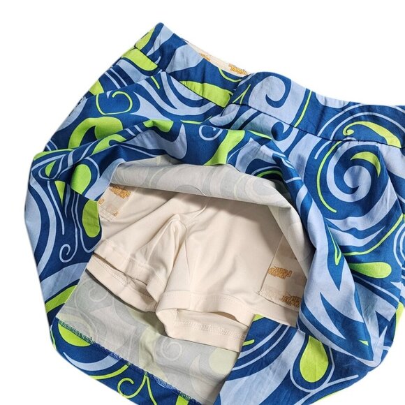 Loud Mouth Womens Printed Skort Size 6 Shorts Skirt Art To Wear Golf Lined - Picture 2 of 7